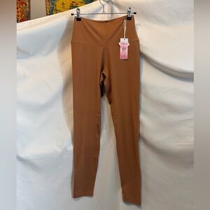 High-Waisted Tan Leggings